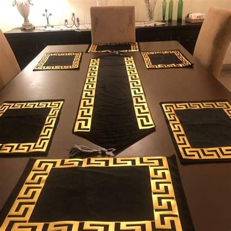 versace home tablecloth|versace arredamento.